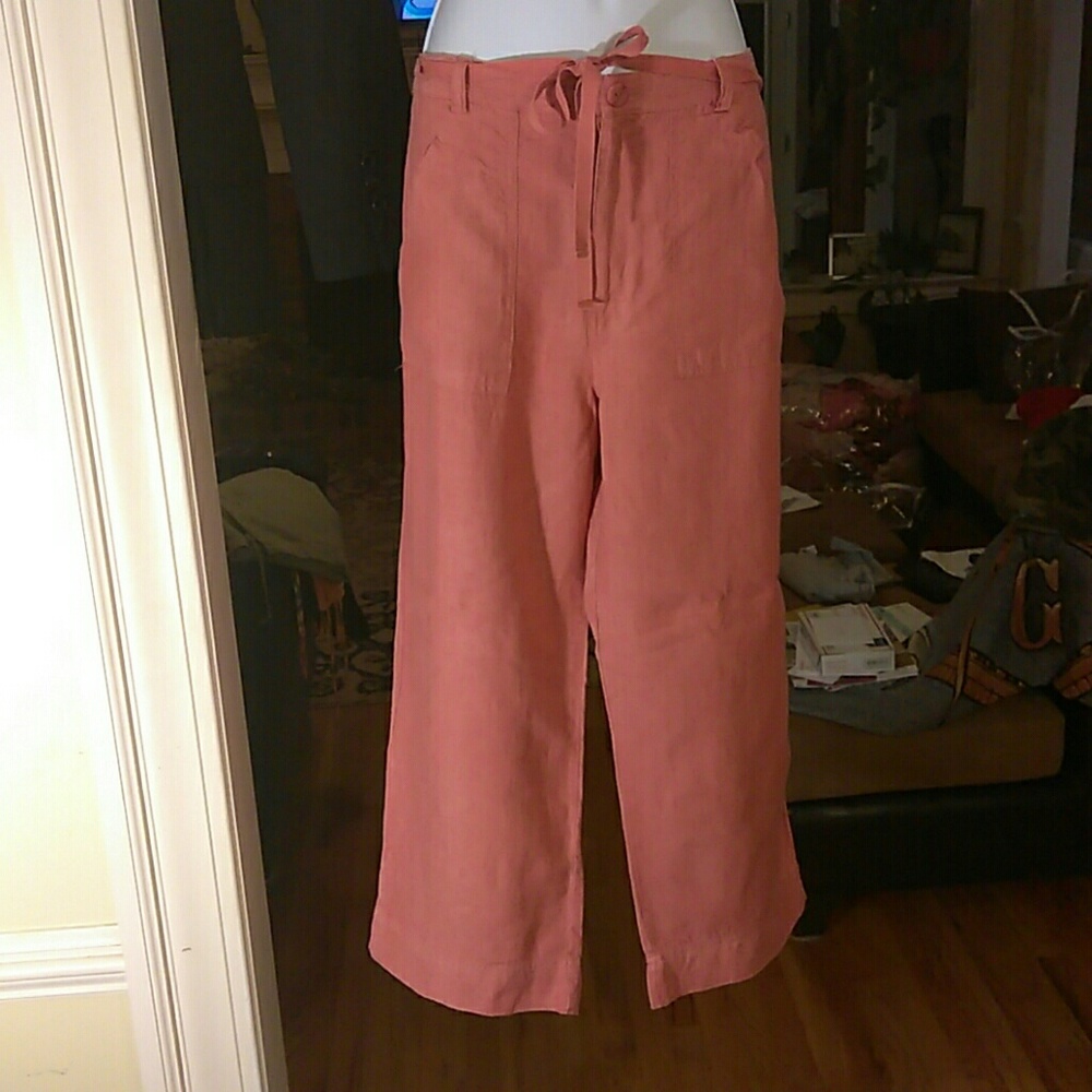 Linden Hill Ladies Linen Capri